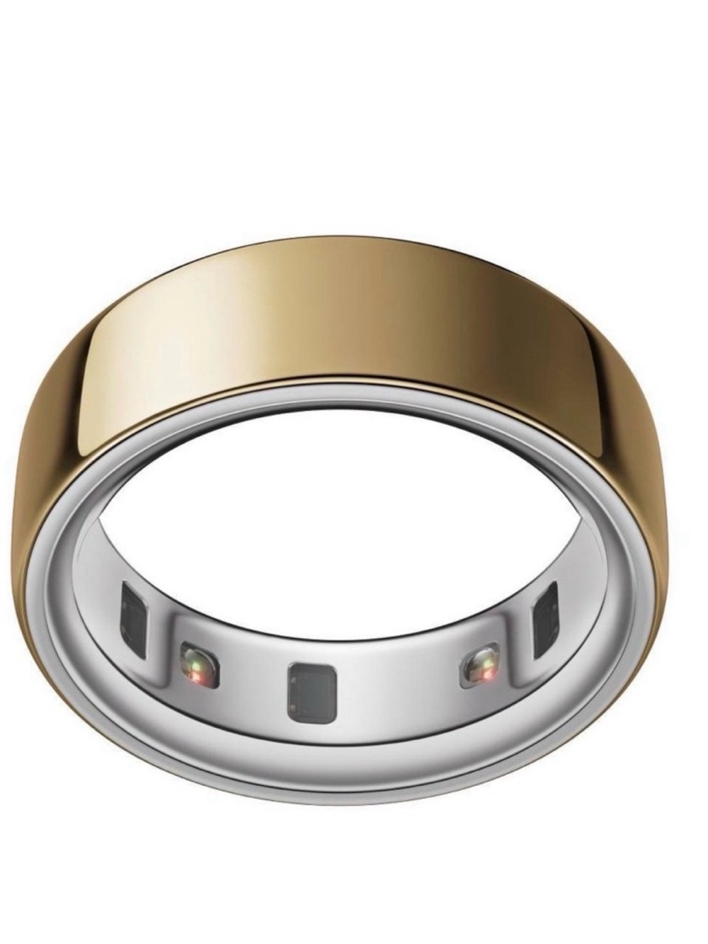 Oura Smart Ring - Gold Exterior with Silver Interior